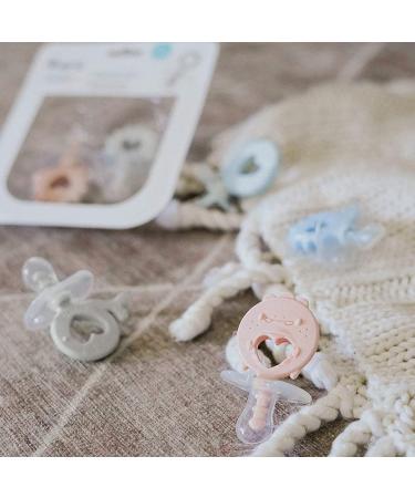 ZoLi Bunny Baby Molar Teether for Gum Relief | Mist Blue + Ash Grey (Pack of 2) | BPA-Free Teething Toy - Buy Online on GoSupps.com