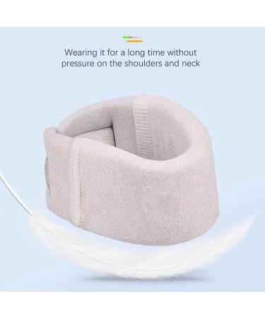 Neck Brace for Neck Pain and Support Soft Support Collar Can Be Used During Sleep Neck Support Wraps Aligns and Stabilizes Vertebrae for Neck Pain for Women & Men Light Blue - Buy Online on GoSupps.com