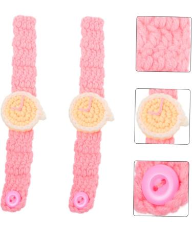 COHEALI 4 Pcs Woven Watch Initial Bracelets for Couples Matching Bracelets for Couples Matching Watches for Couples Wave Rope Bracelet Watch Bracelet Accessories Yarn Men and Women Strap Assorted Color 3x2pcs 19.5X4.5X1CMx2pcs - Buy Online on GoSupps.com