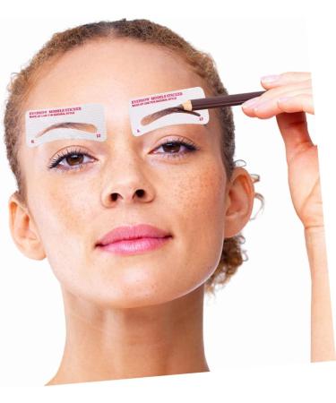 Beavorty 96pcs Eyebrow Stickers Eyelash Tool Makeup Tools Brow Tools Eyebrow Shaper Eyebrow Trimming - Buy Online on GoSupps.com