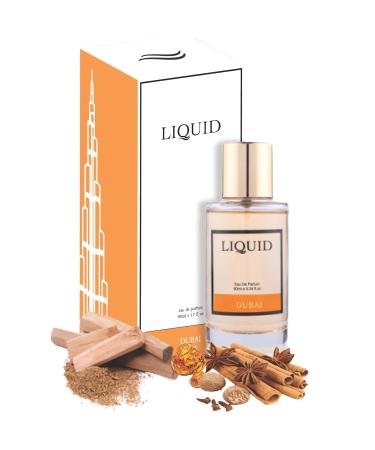 LIQUID Dubai Luxury Eau de Parfum EDP for Men - 90ml Long Lasting | Premium Gift Perfume | Amber & Sandalwood Fragrance | Perfect for Special Occasions | Luxury Scent Inspired by Dubai | Gift for Him - Buy Online on GoSupps.com