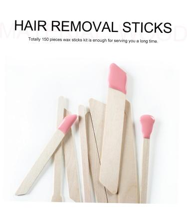 FOMIYES 600 STK Wooden Wax Strip Applicator - Face Hair Removal Tool for Smooth Skin | Best Waxing Accessories for Makeup - Buy Online on GoSupps.com