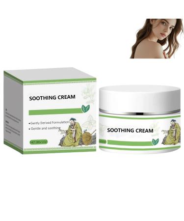 homomdy Soothing cream refreshing moisturizing cream for comfortable and protective irritated skin natural formula for sensitive and dry skin refreshing and moisturizing (1 pc)