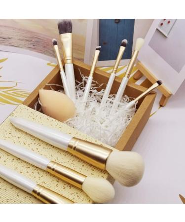 Makeup Brush Set 9 Pieces Eye Shadow Loose Powder Blush Multifunctional Makeup Tool for Professionals and Beginners Foundation Brush - Buy Online on GoSupps.com