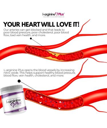 L-arginine Plus Supplement | 5110mg L-arginine & 1010mg L | 13.4 oz Bottle - Buy Online on GoSupps.com