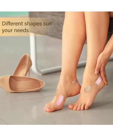 Moleskin for Feet Set | 30 Sheets + 110 Flannel Pads + 20 Tape Patches | Heel Blister Protection and Anti-Wear Padding - Buy Online on GoSupps.com