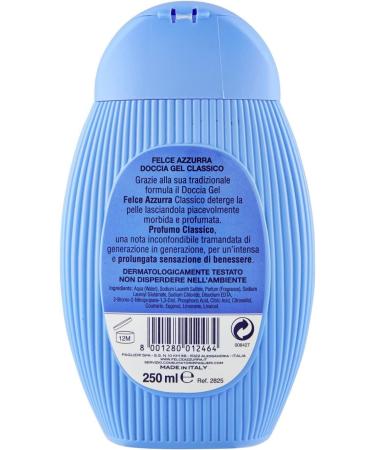  Felce Azzurra 24x Fern Azzurra Classic Shower Gel - Shower Gel 250ml - Buy Online on GoSupps.com