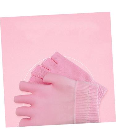 DOITOOL Spa Glove Fingerless Mittens The Mitten The Glove Oveglove Moisturizing Gloves Spa Gloves Fingerless Gloves Hand Moisturizer Gloves Moisturizing Hand Gloves Gel Gloves Blush Care - Buy Online on GoSupps.com