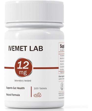 Besgiful Lab IVERMET 12 mg  99% Purity - 100 Tablets - Buy Online on GoSupps.com