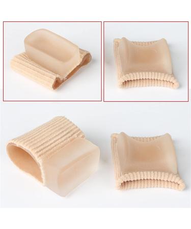 Silicone Toe Protector for Hallux Valgus and Bunion Care - Toe Separator and Corrector Sleeve - Buy Online on GoSupps.com