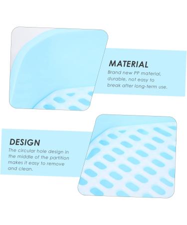 BESPORTBLE Box Rabbit Toilet Bunny Litter Pan Rabbit Bed Rabbit Corner Toilet Bunny Toilet Hamster Plastic Blue 33X29.5X14CM Blue - Buy Online on GoSupps.com