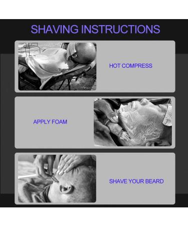 Pack of 2 Straight Razors for Men - Plastic Barber Razors (Without Blade) | International Shipping Available - Buy Online on GoSupps.com