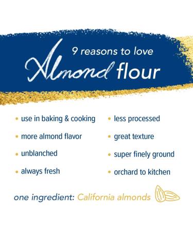 Fisher Almond Flour 32oz - Gluten-Free, Non-GMO, Keto, Paleo, Vegan Friendly, Unblanched, Super-Finely Ground - Buy Online on GoSupps.com
