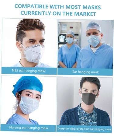 Minkissy 20-Pack Mask Strap Buckle - Protective Ear Hook Extensions & Accessories for Comfortable Wear - 15x1.5cm PP Material - Buy Online on GoSupps.com