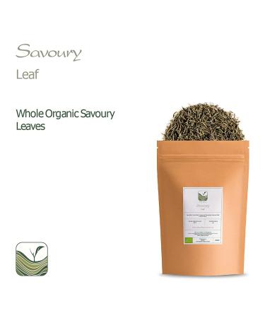Organic Savory Herb 100g - Premium Quality Culinary Whole Leaf Spice - Buy Online on GoSupps.com