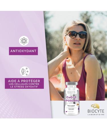 BIOCYTE Coenzyme Q10 Liposomal - Antioxidant Food Supplement - Coenzyme Q10 and Vitamin E - 40 Capsules - 40 Day Program - Buy Online on GoSupps.com