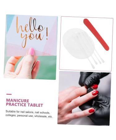 Beaupretty 20-Pack Fingernail Files & Makeup Remover Pads - Natural Nail Care Ear Cleaning Swabs & Face Cleaner Pads for Women - Buy Online on GoSupps.com