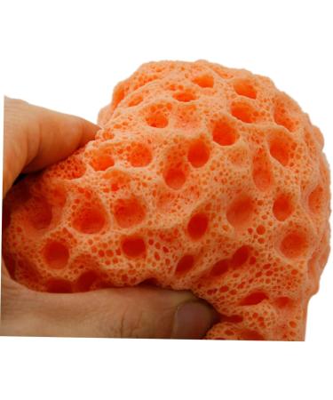 HAPINARY Kids Bath Sponges Body Wash for Kids Natural Bath Sponge Facial Sponges Body Wash Infused Sponge Body Scrubber Face Scrubbers Exfoliating Sponge Clean Baby Dishwasher - Buy Online on GoSupps.com