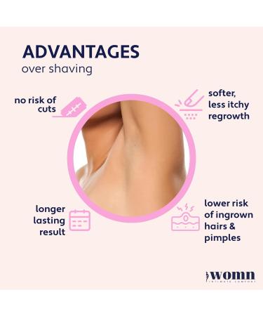 Womn Intimate Comfort Hair Removal Cream - Bikini & Armpit Depilatory 100ml - Buy Online on GoSupps.com