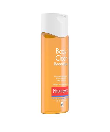 Neutrogena Body Clear Acne Body Wash, 2% Salicylic Acid Acne Medication, Oil-Free & Glycerin for Breakouts on Back, Chest & Shoulders, Non-Comedogenic, Gentle on Skin, Unscented, 8.5 Fl Oz, 3 Pack Lightly Scented 8.5 Fl Oz  - Buy Online on GoSupps.com