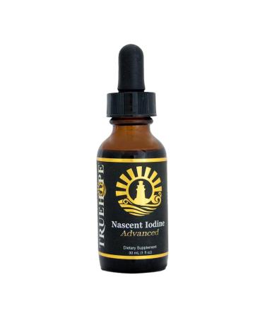 Truehope Pure Nascent Iodine Liquid Supplement - Potent Tincture Fast-Absorbing No Fillers Binders or Additives Pure Nascent Iodine Advanced 2% Drops 1 Fl Oz 30 ml