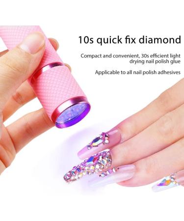 Dan & Dre Mini UV LED Nail Lamp - Portable Gel Nail Dryer for Fast Drying & Hardening - Buy Online on GoSupps.com