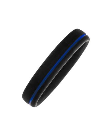 Magnetix wellness flexi magnetic tabbon made of skin-friendly silicone i magnetic jewelry blue/black i always fits even with swollen wrists XL