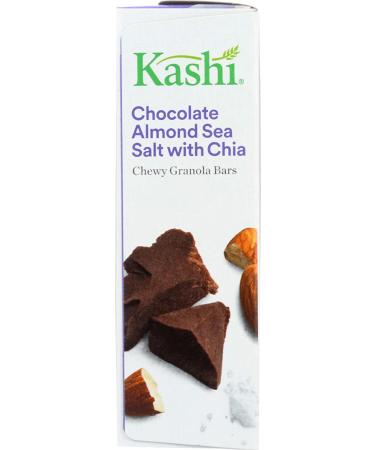 Kashi Chewy Granola Bars - Chocolate Almond Sea Salt (6 Bars, 1.2 oz Each) - Healthy Snack Option - Buy Online on GoSupps.com
