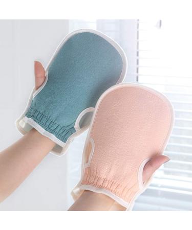 Buy Beaupretty 3-Piece Bath Towel Set | Exfoliating Gloves & Sponges | Cloud Velvet Bath Ball - Ideal for Luxurious Showers | Lake Blue | International Shipping Available - Buy Online on GoSupps.com