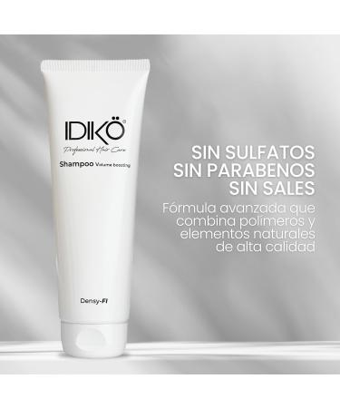  IDIK Volume shampoo for fine hair 250 ml provides density and softness sulfate and paraben-free shampoo daily hair hygiene for women and men - Buy Online on GoSupps.com