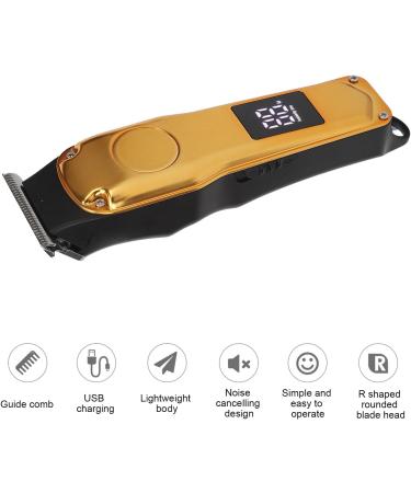 LED Display Electric Hair Clipper Lectric Hair Trimmer Kit with 5 Guide Combs Barber Hair Clipper Hair Cutting Clipper Hairdressing Cordless Hair Trimmer - Buy Online on GoSupps.com