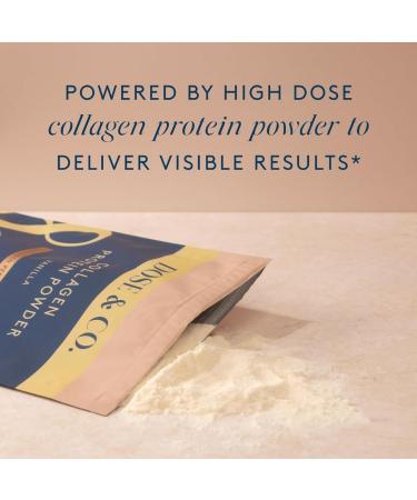DOSE & CO. Collagen Protein Powder Vanilla 14.8 Oz Supports Muscle Recovery Healthier Hair Skin & Nails Type I & III Bovine Collagen for Women & Men Mixes Easily Non GMO & Gluten Free - Buy Online on GoSupps.com