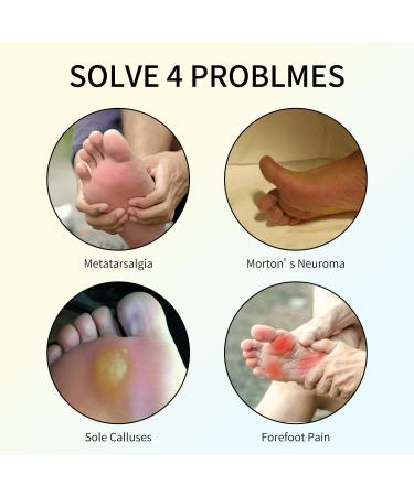 Metatarsal Pads for Pain Relief | Unisex Supportive Footwear | Shop Internationally - Buy Online on GoSupps.com