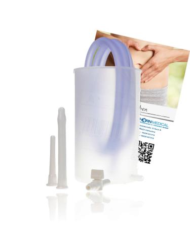 Horn Medical Insert cups for intestinal cleaning or in vaginal irritation simple handling for self -application standard (1 liter) - Buy Online on GoSupps.com