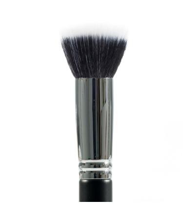 Large Stippling Foundation Makeup Brush - Beauty Junkees Flat Top Duo Fiber Synthetic Stipple Brush for Sheer Flawless Blending of Liquid, Cream, and Powder Cosmetics - Vegan & Cruelty Free - Buy Online on GoSupps.com