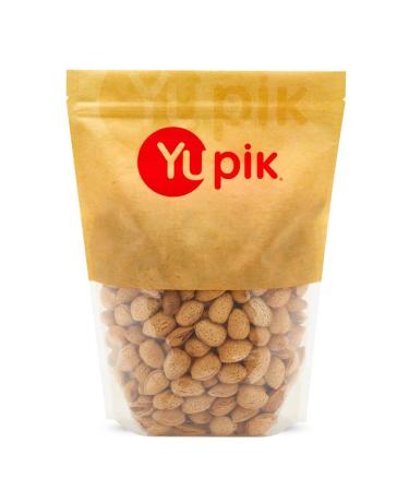Yupik California Almonds in Shell 400 G Gluten-Free Kosher Raw Good Source of Protein Fiber Iron & Calcium Low in Carb Almonds 400 g (Pack of 1)
