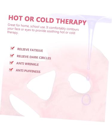 Mobestech Ice Beauty Reusable Gel Covering Ice Facial Glove Clips for Kids Hot Cold Women Compress Facial Masking Full Ice Pad Facial Miss Hot and Cold Pink Cosmetic PVC 31x20cm - Buy Online on GoSupps.com