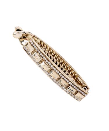 A0127 Women's hair clips embellish hair needles long banana clips glitter luxury ponytail holder plastic hair clips with