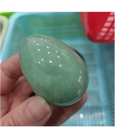Natural Crystal Rough 1pcs 4-5cm Green Quartz Egg with Natural Bell Crystal Reiki Stone Carved Home Decoration ERTEYIN - Buy Online on GoSupps.com