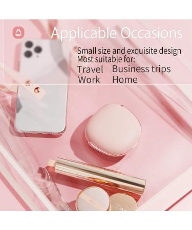 OFONE Rechargeable Contact Lens Cleaner Case with Mirror & Remover Applicator - Pink - Buy Online on GoSupps.com