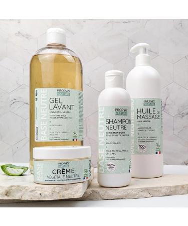 Huile de massage neutre Bio - 4 huiles v g tales Bio - Amande douce Abricot Coco & S same - 100% naturelle - Fabriqu en France - PROPOS'NATURE 200 ML - Buy Online on GoSupps.com