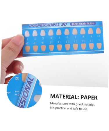 Minkissy 90 PTH Tooth Color Card - Ultimate Guide for Teeth Whitening & Bleaching | Oral Care Essentials - Buy Online on GoSupps.com