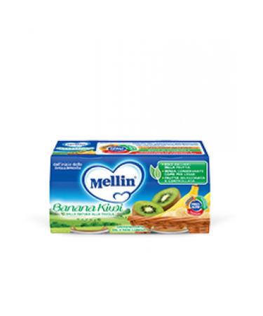 Mellin Mellin Homogenized Gusto Banana-Kiwi 6 pots of 100 g