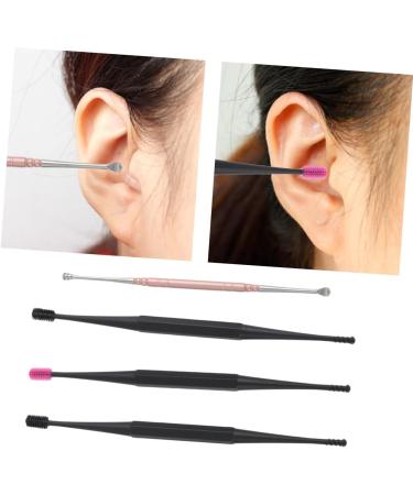 NOLITOY Double-Ended Set 4pcs Silicone Ear Scoops 1 Easy to Clean Random Color - Buy Online on GoSupps.com