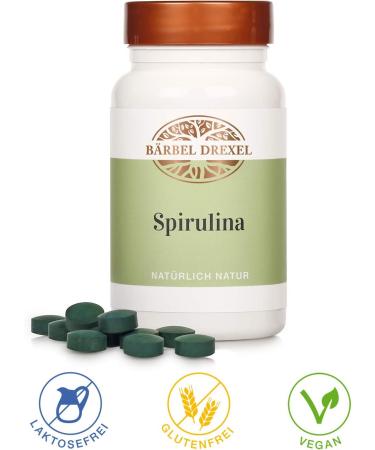 Premium Spirulina Tablets - 100% Natural Vegan Nutrients (300 pcs) | Vitamins Minerals & Amino Acids for Immune System - B rbel Drexel  - Buy Online on GoSupps.com