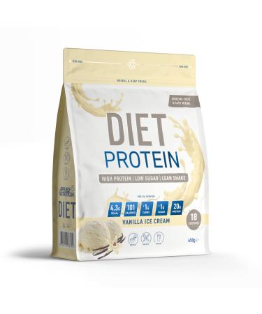 Applied Nutrition Diet Whey - High Protein Powder Supplement Low Carb & Sugar for Weight Management with CLA L Carnitine Green Tea (450g - 18 Servings) (Vanilla Ice Cream) Vanilla Ice Cream 450 g (Pack of 1) - Buy Online on GoSupps.com
