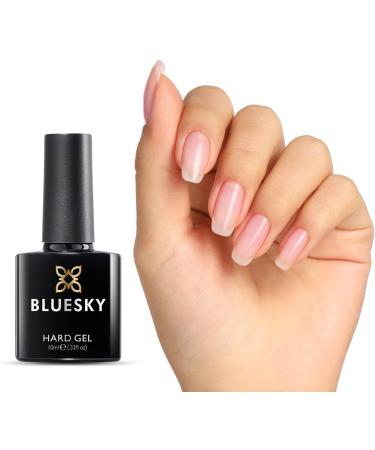 Bluesky Gel Nail Polish: Pink Hard Gel Builder and Strengthener for Strong Nails - 10 ml - Buy Online on GoSupps.com