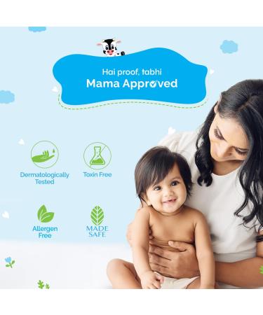 MAMAEARTH Milky Soft Body Lotion with Oats Milk & Calendula 13.53 Fl Oz (400ml) - Buy Online on GoSupps.com