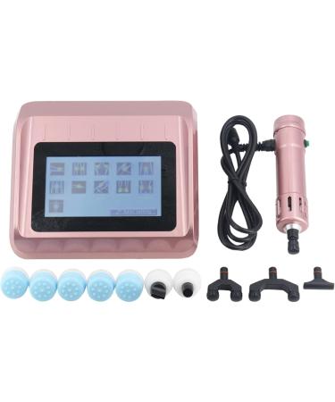 Yyuinu Professional Intelligent ED Shock Wave Physiotherapy Device - Pain Relief Massage for Body Joints & Muscle Regeneration in Rose Gold - Buy Online on GoSupps.com