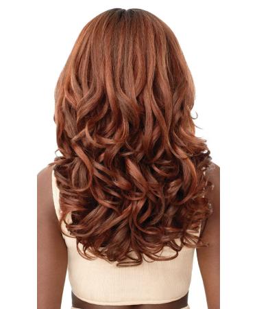Outre Wigpop Synthetic Full Wig - JASMIYAH 1B Off Black | Affordable Stylish Hairpiece - Buy Online on GoSupps.com